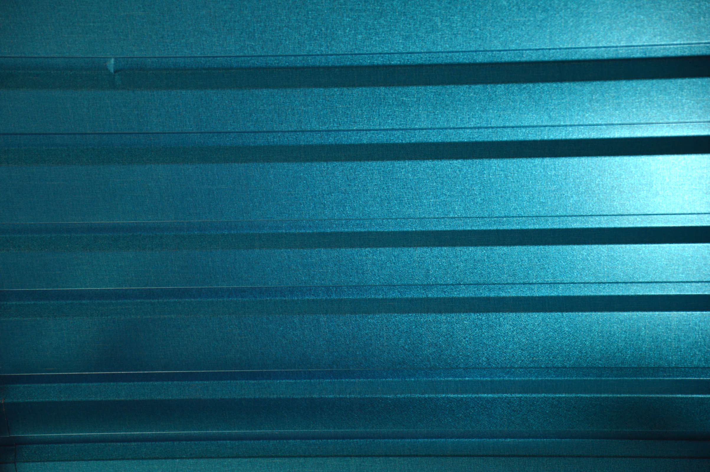 blue shiny iron plate